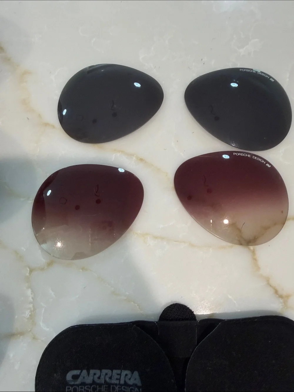 Vintage Porsche Design Carrera 5623 Sunglasses with Interchangeable Lenses